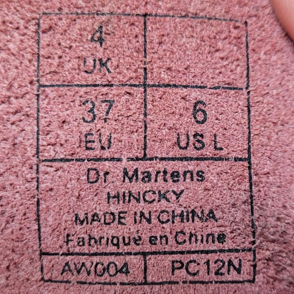 Dr. Martens Hincky smiley face boots in Acid Pink - Picture 7 of 8